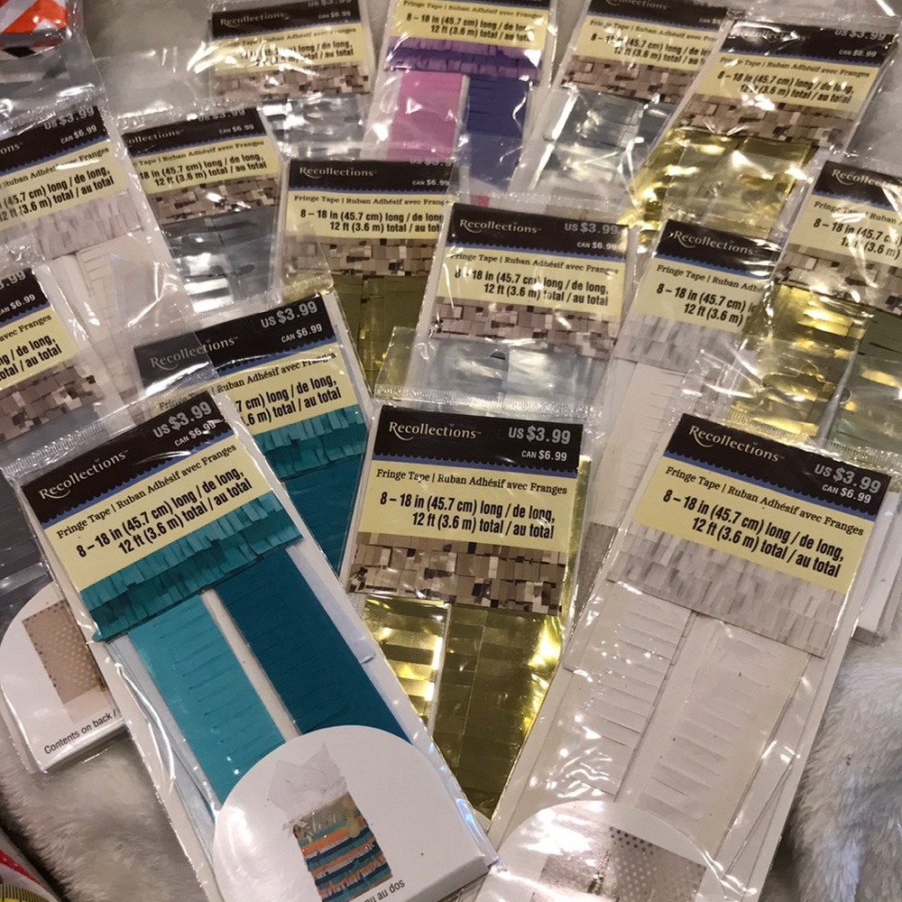 Recollections fringe tape bundle